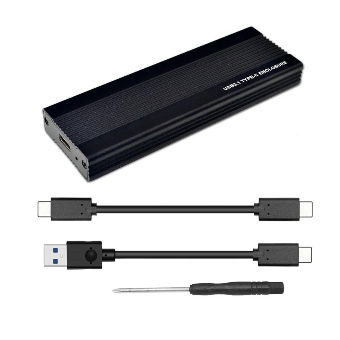 H1111Z NVME SSD Ŭ PCI-E M.2 to USB 3.1 Type-C , USB C 10Gbps RTL9210 M2 M Ű PCIE ϵ ̺ ũ  ڽ M2
